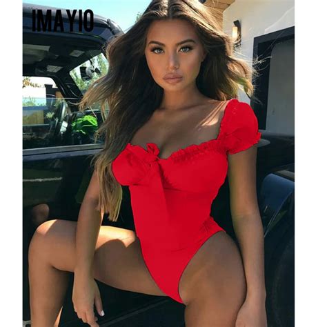 Imayio Swimwear Women High Cut Bikini Set Pics Swimsuit High Waist Bathing Suit Bikini Set