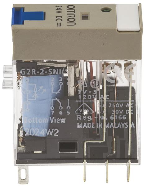 G2R 2 SNI DC24 S Omron Omron Plug In Power Relay 24V Dc Coil 5A