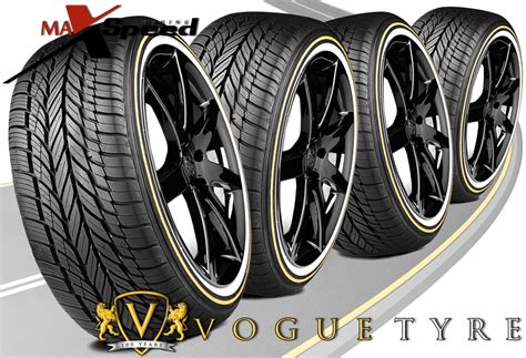 4 Vogue Custom Built Radial Viii 24545r18 100v Xl Whitegold