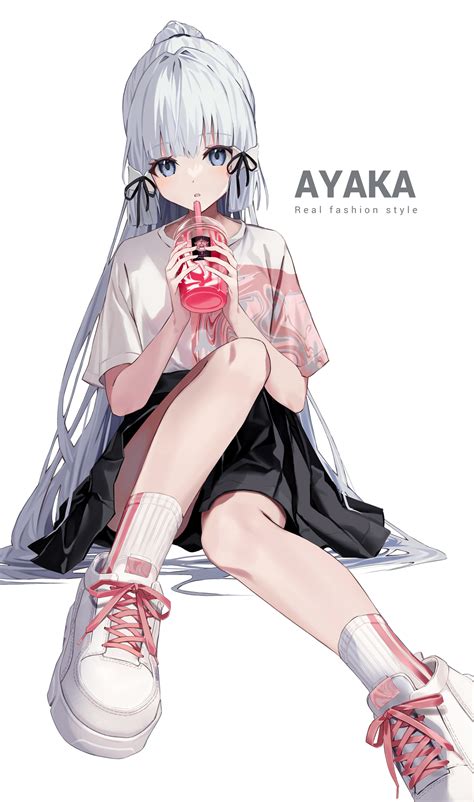 Casual Ayaka [Genshin] : r/AnimeART