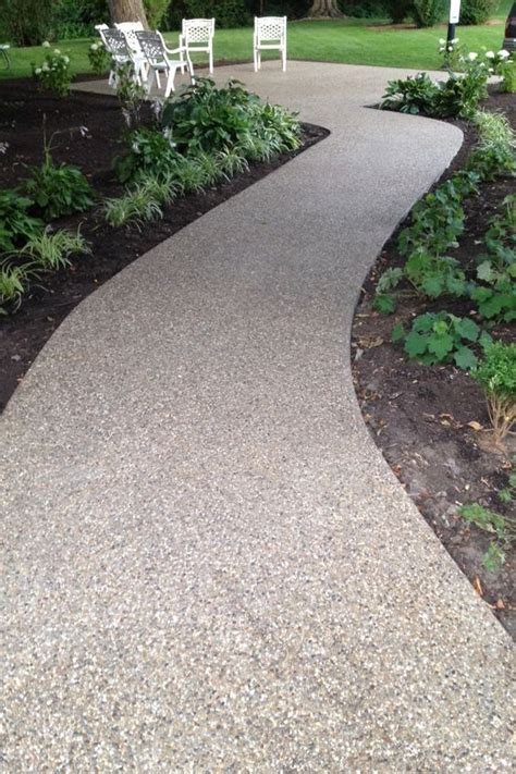 Exposed Aggregate Patio In Indiana By Hanson Stamped Concrete In