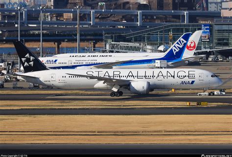 Ja A All Nippon Airways Boeing Dreamliner Photo By Gz T Id