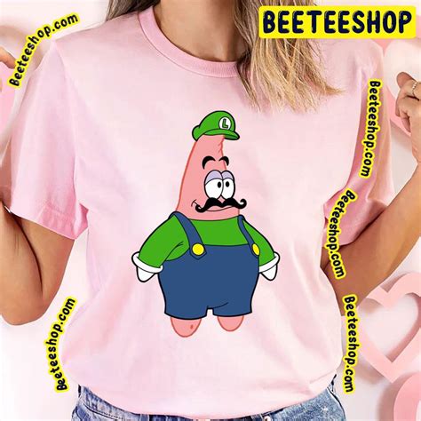 Luigi Patrick Star Super Mario Game Trending Unisex T Shirt Beeteeshop