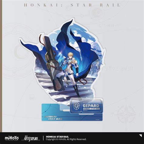 Gepard Landau Acrylic Stand 18cm Honkai Star Rail Kyou Hobby Shop