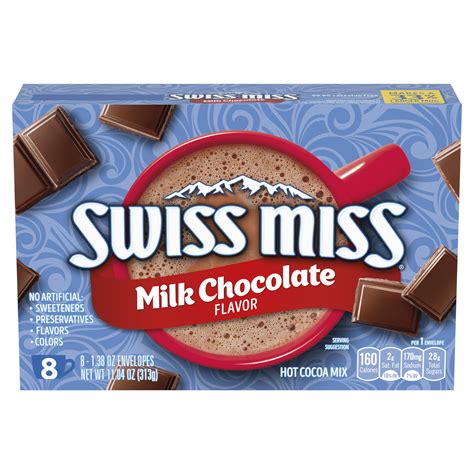 Swiss Miss Classics Milk Chocolate Hot Cocoa Mix 8 Packets