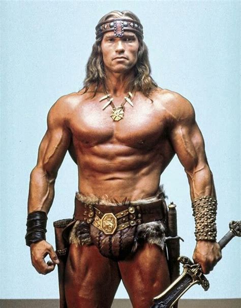 Arnold Schwarzenegger As Conan The Barbarian Conan The Barbarian