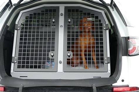 K9b34 Double Dog Cage For Land Rover Discovery Transk9