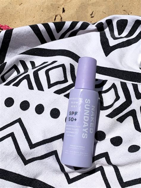 REVIEW I Tried The Naked Sundays SPF 50 Mist