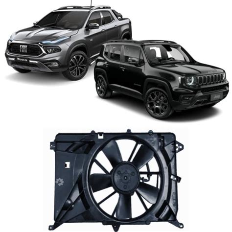 Eletroventilador Ventoinha Fiat Toro Jeep Renegade Original Autorizada