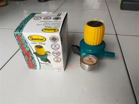 Regulator Gas Quantum QRH 09GB Indikator Jarum Regulator Gas