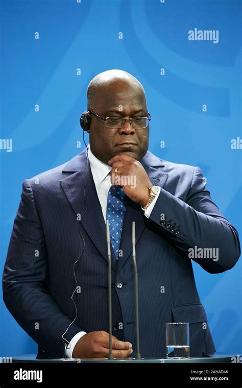 15112019 Berlin Berlin Germany Felix Antoine Tshisekedi