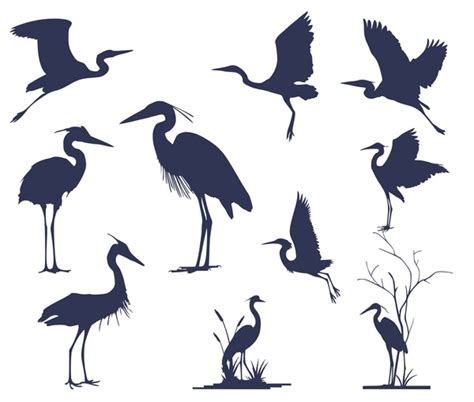 8+ Thousand Crane Bird Silhouette Royalty-Free Images, Stock Photos ...