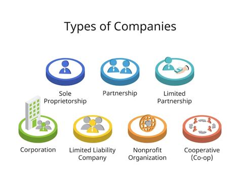 Tipos De Empresas O Estructuras Empresariales Como Las Sociedades