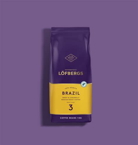 Купить Кофе в зернах Lofbergs Brazil 1 кг (7310050012506) – ROZETKA ...