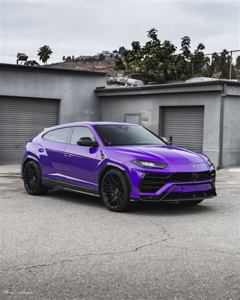 Purple Lamborghini 2022