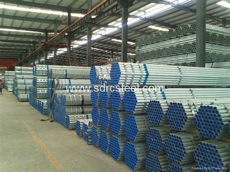 ERW Ss400 Hot DIP Galvanized Steel Pipe 1 4 4 5 8m SDRC China Manufacturer Steel