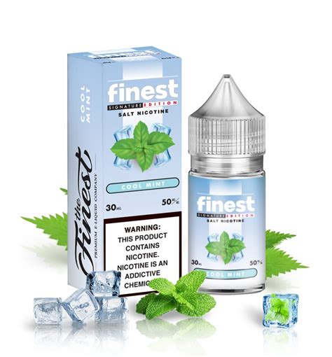 The Finest Salt Nic Cool Mint Ml