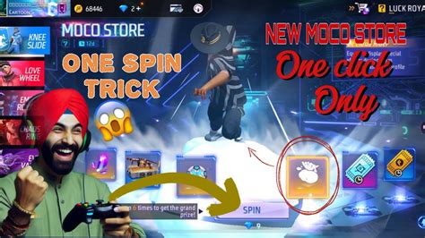 Free Fire Moco Store New Event New Lobby Entry Animation Moco One Spin