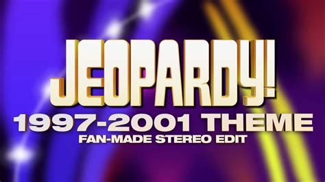 1997 2001 Theme Stereo Mix Jeopardy Youtube