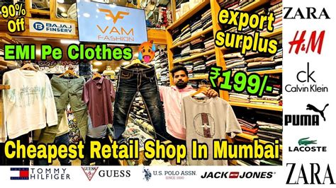 Original Branded Clothes In Cheap Price Mumbai Export Surplus