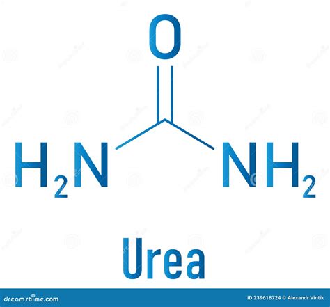 Urea Or Carbamide Molecule Used In Cosmetics Fertilizer Present In