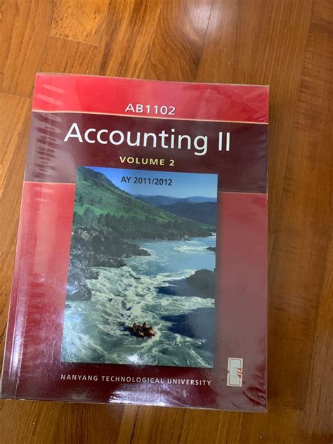 Accounting Textbook By Ntu Volume Hobbies Toys Books