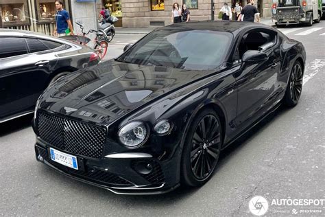 Black Bentley Continental GT | Luxury Sports Car