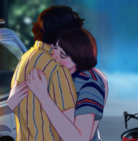 nancy | 🇷🇺 on Instagram: “i love this . #byler” Stranger Things ...