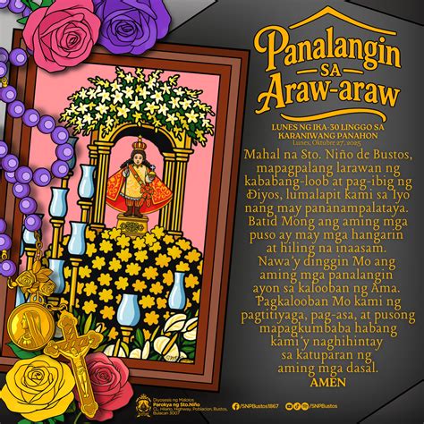 panalangin sa sto nino parish bustos bulacan facebook