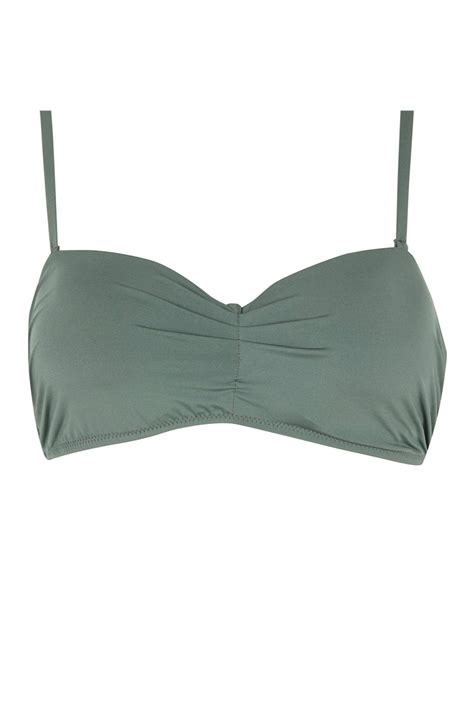 Yeşil Kadın Fall in Love Regular Fit Bikini Üstü 2418614 DeFacto
