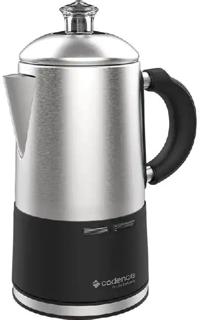 Cadence Cafeteira El Trica Picolla Italiana Ml Inox V Loja Sicredi