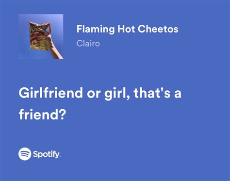 Flamingo Hot Cheetos Clairo Pretty Lyrics Songs That Describe Me Just Lyrics
