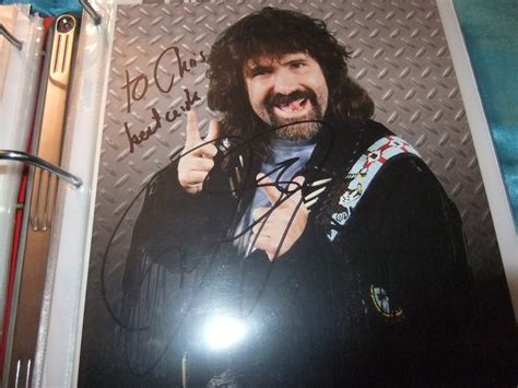 Mick Foley My Wrestling Autograph Collection