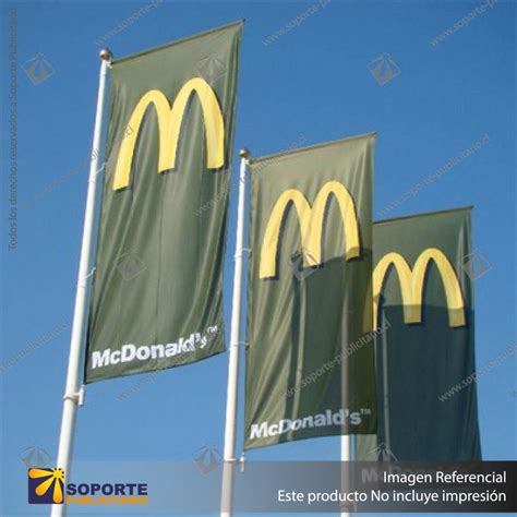 MASTIL RECTO ALUMINIO 420 90 CMS PARA BANDERA PUBLICITARIA Tienda