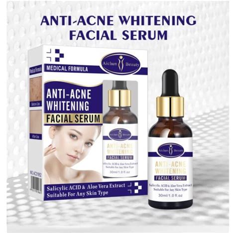 Anti Acne Whitening Facial Serum Abuskiglow Skincare