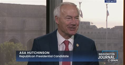 Asa Hutchinson on His 2024 Presidential Bid | C-SPAN.org