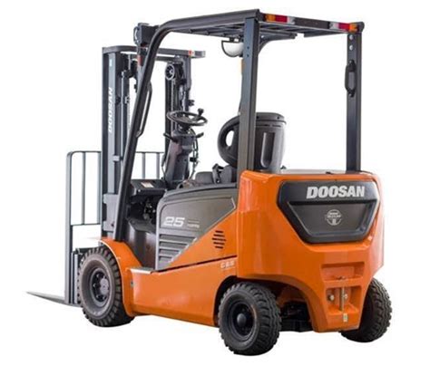 Doosan Electric Forklift Ton Ton Wheels Construction