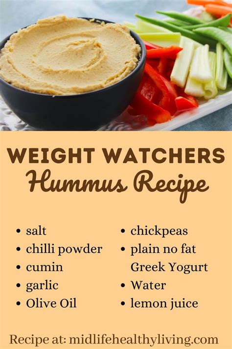 Weight Watchers Hummus Recipe Artofit