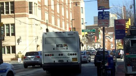 Maryland MTA 1999 NABI 416 9954 And 2005 New Flyer D40LF 05057 YouTube