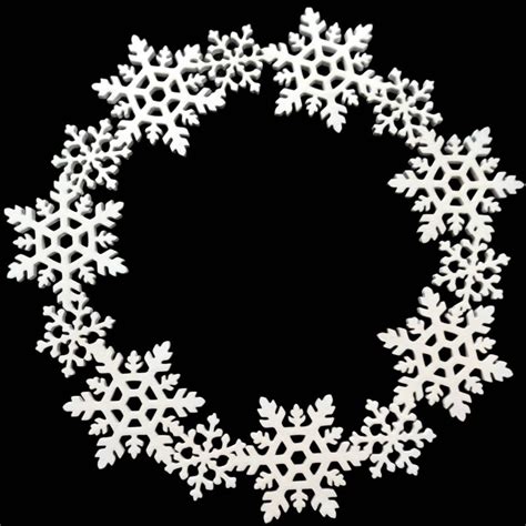 Snowflake Wreath - Etsy