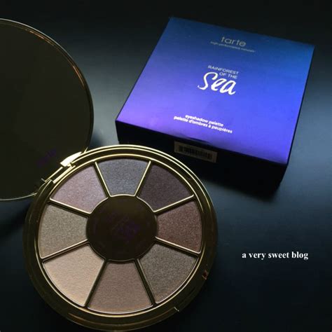 Tarte Rainforest Of The Sea Limited Edition Eye Shadow Palette Review And Swatches A Very Sweet Blog