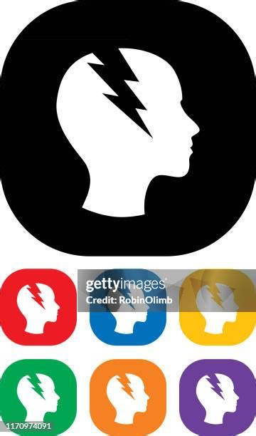 Female Headache Icon Set High Res Vector Graphic Getty Images