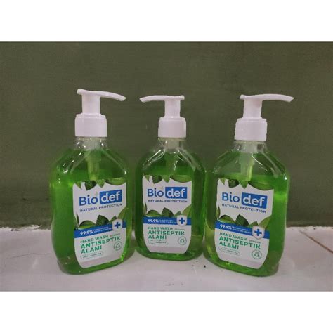 Jual Promo Pcs Biodef Hand Wash Kemasan Ml Shopee Indonesia