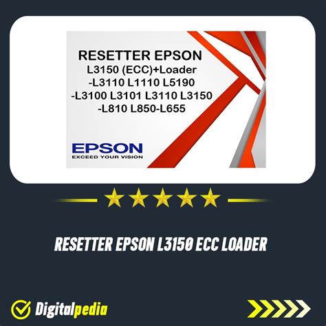 Jual Software Resetter Epson L Ecc Loader L L L L