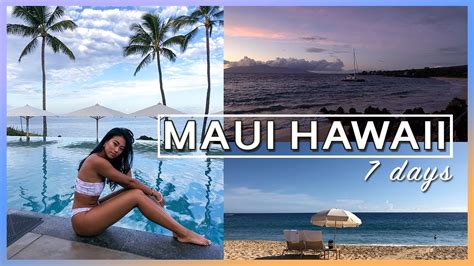 Maui Hawaii Travel Vlog Christine Le Youtube