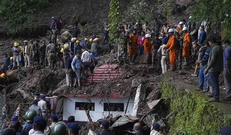 26 Killed In Himachal Rain Fury Many Missing Telangana Today