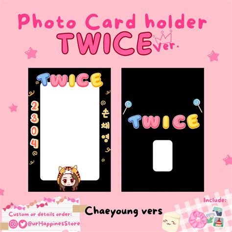 Jual Photocard Holder Twice Sisi Cahol Pc Holder Nayeon