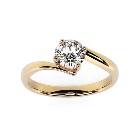 Joshua James Engagement Eloise 18ct Yellow Gold Ring Joshua James