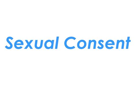 Sexual Consent Ppt Download