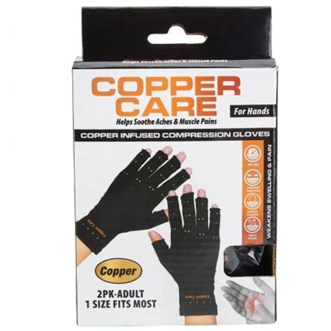 Copper Fit Hand Relief Compression Gloves Online